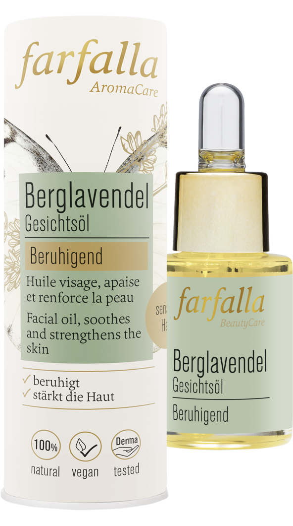 Gesichtsöl Berglavendel, beruhigend, 15ml