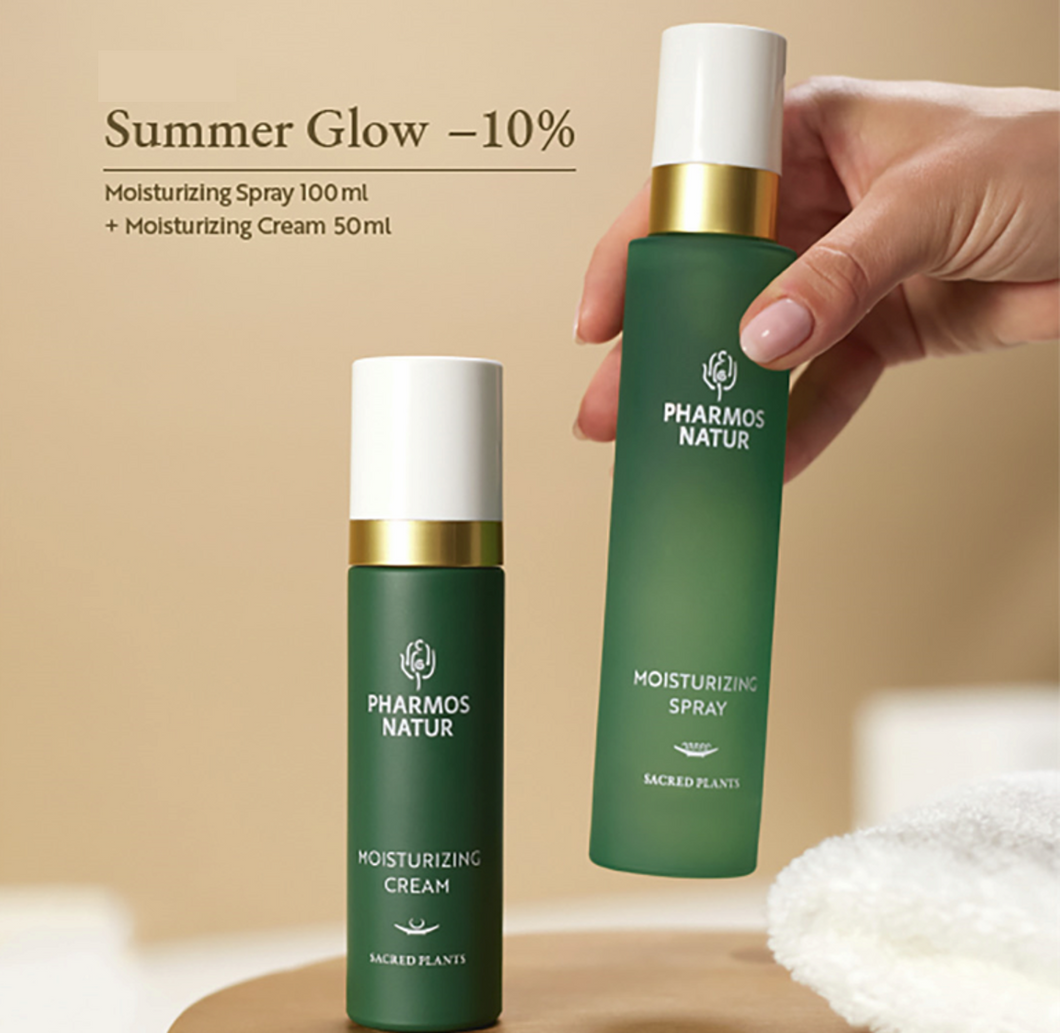 Pharmos Natur - Summer Glow - 10% auf Moisturizing Spray + Moisturizing Cream