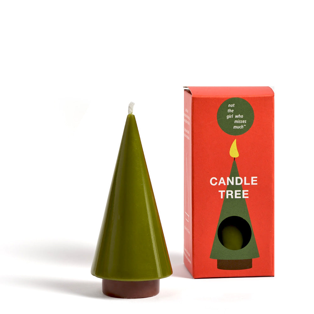 Candle Tree S Olive