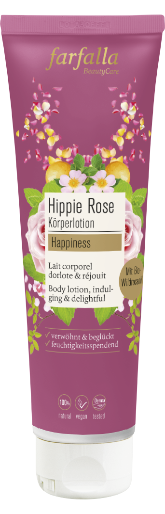 Hippie rose Happiness, Körperlotion, 150ml